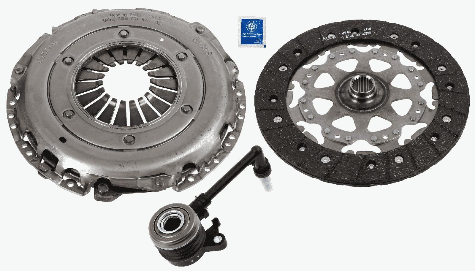 Great value for money - SACHS Clutch kit 3000 990 576