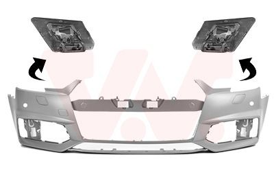 Stoßstange für Audi A4 B9 Allroad vorne und hinten kaufen ▷ AUTODOC  Online-Shop