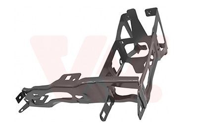 0670662 VAN WEZEL Radiator support frame ROVER Right Front