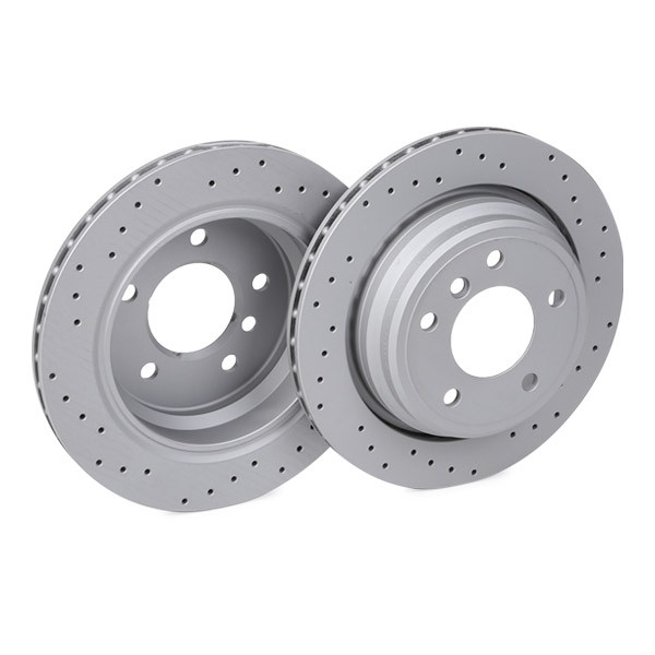 150128652 Brake disc ZIMMERMANN 150.1286.52 review and test