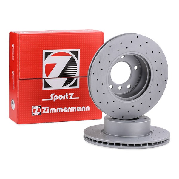 150.3427.52 ZIMMERMANN SPORT COAT Z Brake disc 300x24mm, 6/5