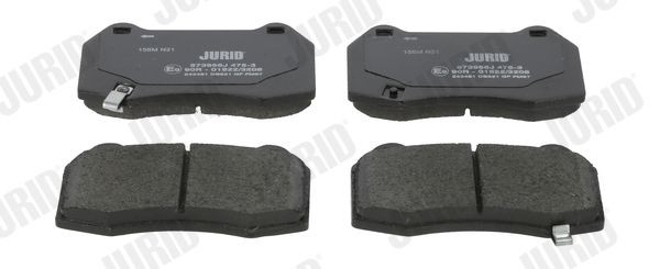 JURID Brake pad rear and front Nissan 350z Coupe new 573956J