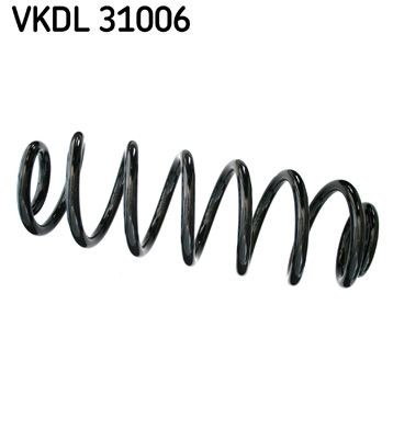 SKF VKDL 31006 Coil spring Rear Axle, Coil spring with constant wire diameter, without sleeve