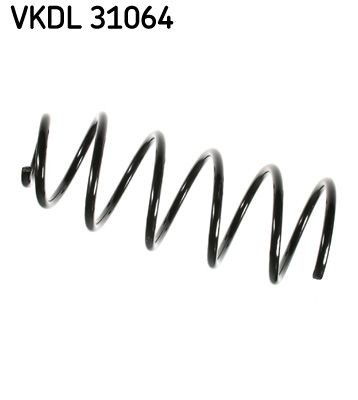 VKDA 35111 SKF Front Axle, Coil spring with constant wire diameter, blue, purple, without sleeve Length: 358mm, Ø: 138mm Spring VKDL 31064 buy
