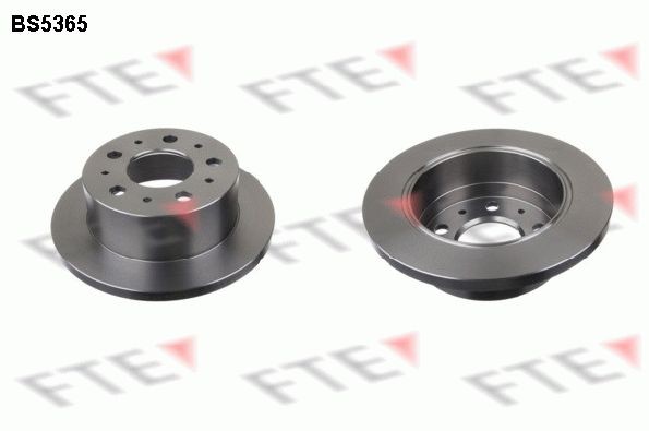 FTE 9071378 Brake disc Rear Axle, 280x16mm, 5, solid