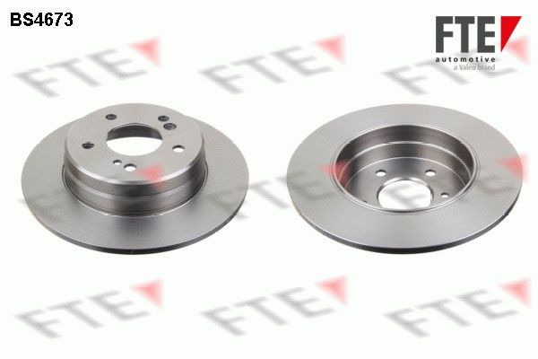 BS4673 FTE Rear Axle, 278x9mm, 5, solid Ø: 278mm, Rim: 5-Hole, Brake Disc Thickness: 9mm Brake rotor 9072021 buy
