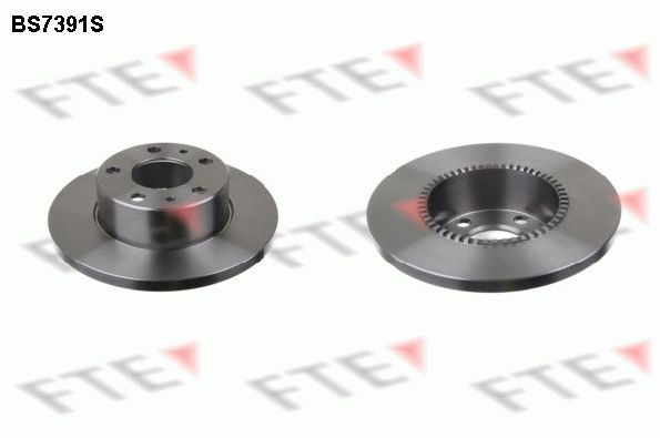 BS7391S FTE Rear Axle, 276x16mm, 5, solid Ø: 276mm, Rim: 5-Hole, Brake Disc Thickness: 16mm Brake rotor 9072396 buy