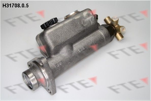 H31708.0.5 FTE Number of connectors: 4, Bore Ø: 11 mm, Piston Ø: 31,8 mm, Grey Cast Iron, M10x1 Master cylinder 9220009 buy