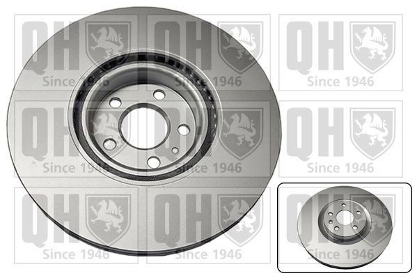 QUINTON HAZELL BDC6177 Brake disc 345x30mm, 5x108, Vented