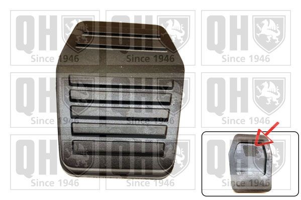Original EM1806K QUINTON HAZELL Pedal pads SKODA