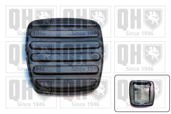 Original QUINTON HAZELL Pedal pads EM1809K for RENAULT CLIO