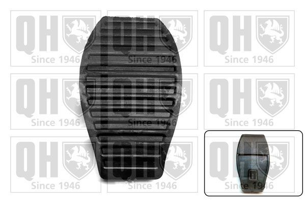 EM1815K QUINTON HAZELL Pedal pads SKODA Rubber pedal pad