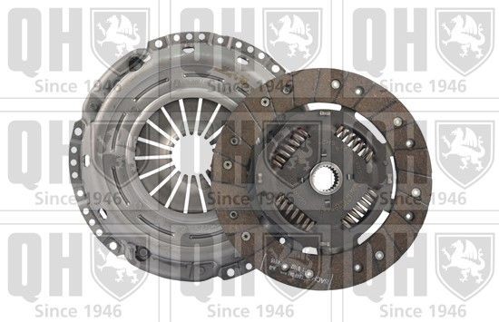 Ford FOCUS Clutch and flywheel kit 17396980 QUINTON HAZELL QKT4751AF online buy