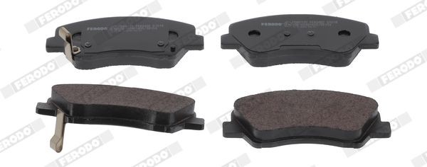 22227 FERODO with acoustic wear warning, without accessories Height: 58mm, Width: 133mm, Thickness: 18,2mm Brake pads FDB5135 buy