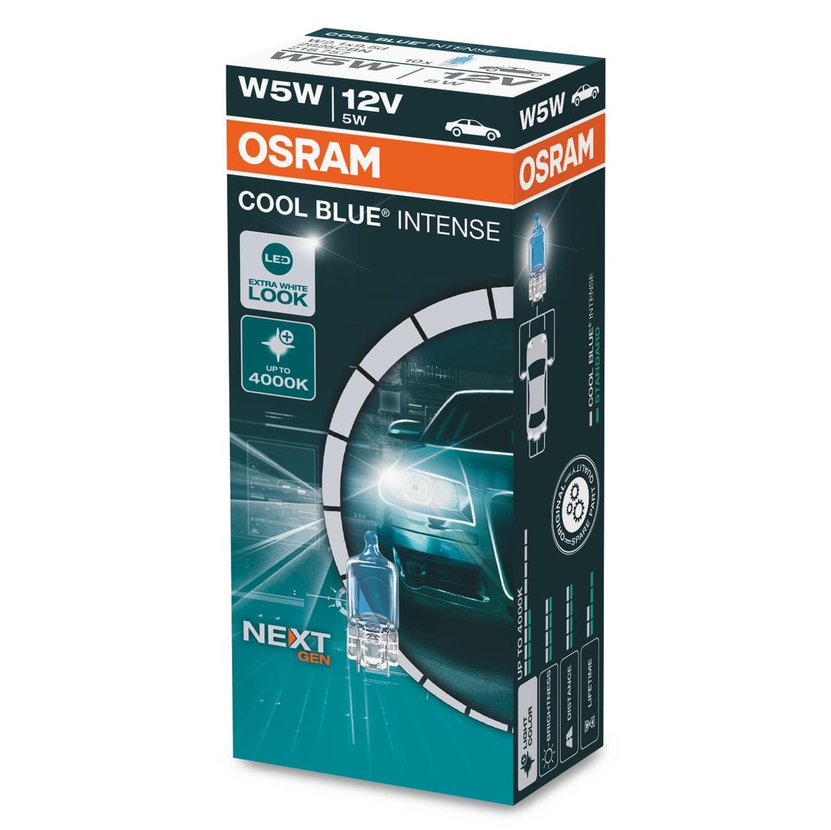 2X OSRAM W5W Ultra Life Ampoule Feu De Position Clignotant Feu Stop  2825Ult-02B EUR 23,89 - PicClick FR