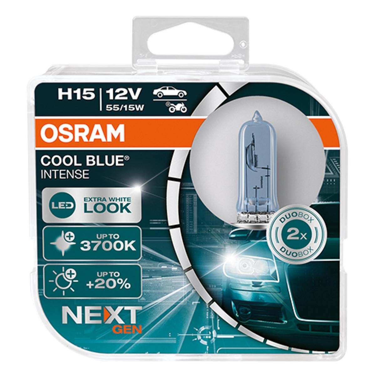 OSRAM Ampoule, projecteur longue portée VW,AUDI,MERCEDES-BENZ 64176CBN-HCB