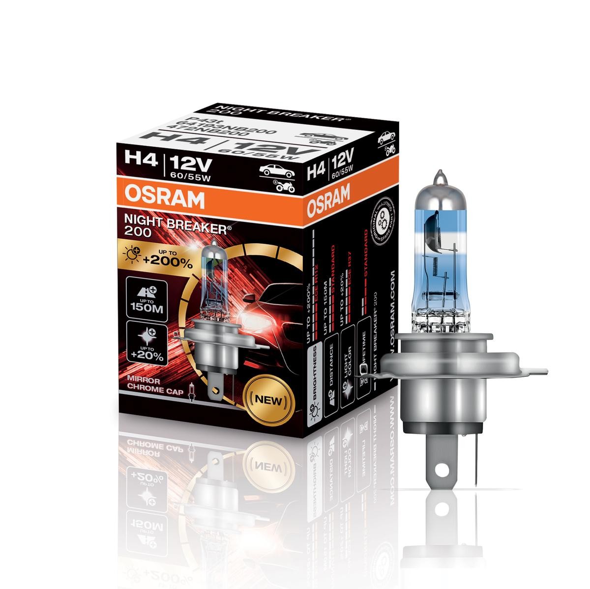 Rover COUPE Bulb, spotlight OSRAM 64193NB200 cheap