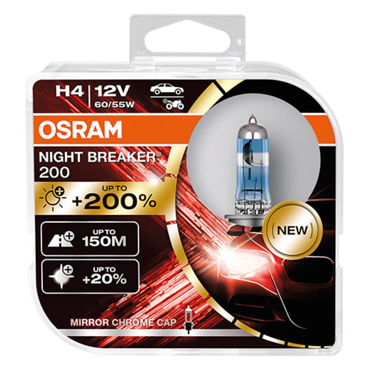 64193NB200-HCB OSRAM Glühlampe, Fernscheinwerfer MULTICAR Fumo