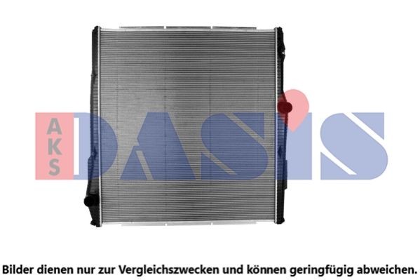 AKS DASIS 270015S Kühler, Motorkühlung für SCANIA P,G,R,T - series LKW in Original Qualität