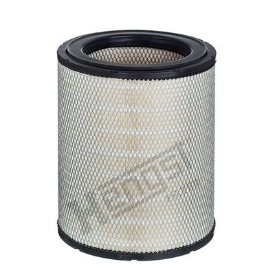 HENGST FILTER E1548L Air filter 394mm, 318mm, Filter Insert