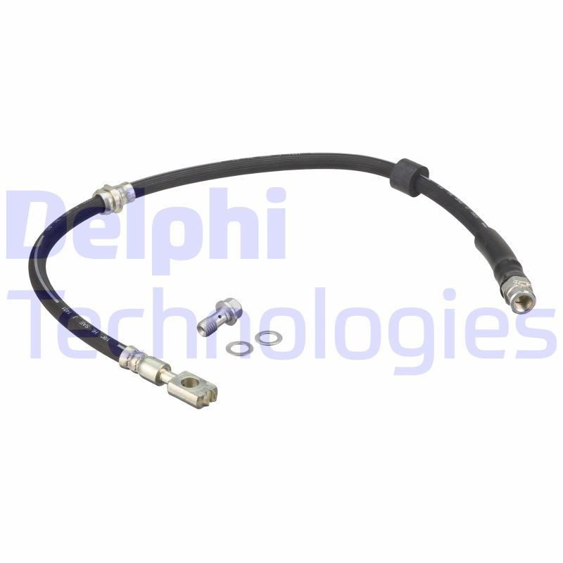 Original DELPHI Flexible brake hose LH7608 for VW POLO