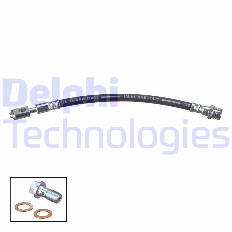 DELPHI LH7669 Flexible brake hose Octavia 5e5 2.0 TDI 4x4 150 hp Diesel 2013 price
