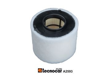 TECNOCAR 153mm, 183mm, Filter Insert Height: 153mm Engine air filter A2593 buy