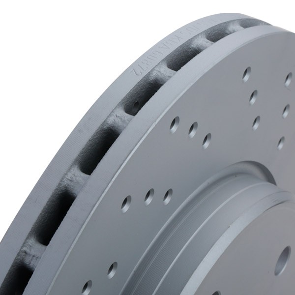 400.1435.52 Brake discs 400.1435.52 ZIMMERMANN 288x25mm, 7/5, 5x112, internally vented, Perforated, Coated, High-carbon
