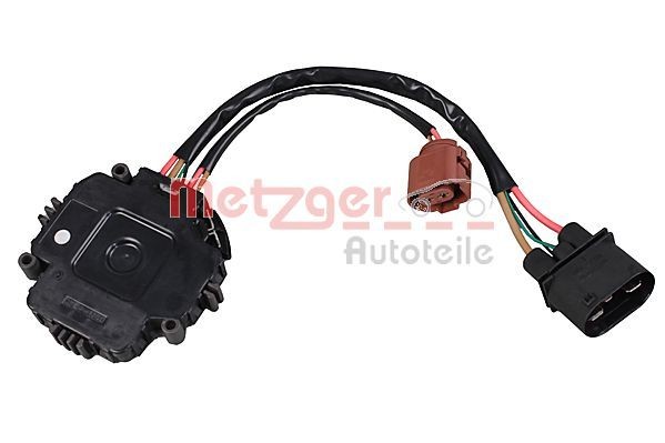 Volkswagen GOLF Control Unit, electric fan (engine cooling) METZGER 0917453 cheap