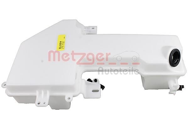 METZGER 2140378 originali FORD TRANSIT Custom 2022 Serbatoio acqua tergicristalli anteriore, senza bocchettone tubo, con pompa, con sensore livello acqua lavaggio