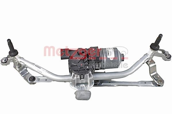 METZGER for left-hand drive vehicles, Front, with electric motor Windscreen wiper linkage 2190969 buy