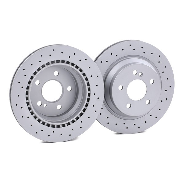 400362252 Brake disc ZIMMERMANN 400.3622.52 review and test