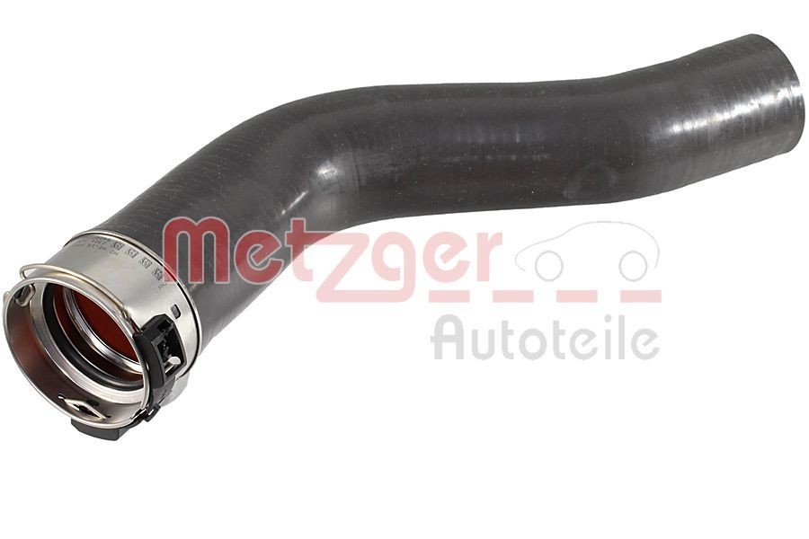 Intercooler piping METZGER without pipe, Photo corresponds to scope of supply, with clamp - 2400844