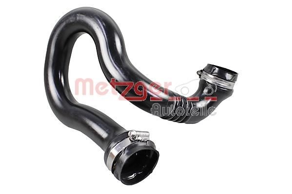 Turbocharger hose METZGER with clamps - 2400941