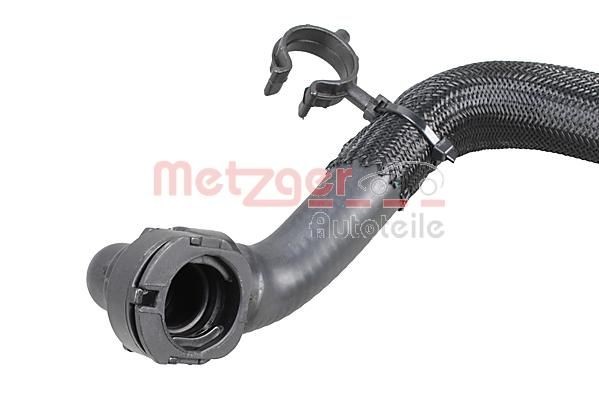 METZGER Coolant Hose 2421155 for FORD FIESTA