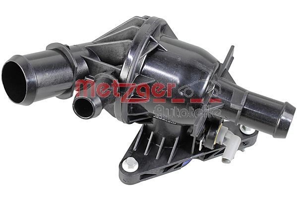 METZGER 4006446 Engine thermostat Opening Temperature: 88°C, with sensor, with bolts/screws, Plastic