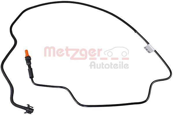 4010352 METZGER Coolant hose VOLVO Main Expansion Tank, with connector parts