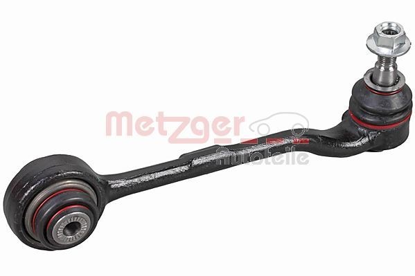 METZGER 58135108 Suspension arm with ball joint, with rubber mount, Front Axle, Front, Lower, Control Arm