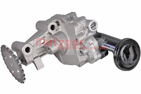 METZGER 8000057 Oil Pump with suction pipe, with gear