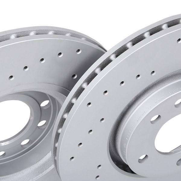 ZIMMERMANN 430.1488.52 Brake rotor 308x25mm, 8/5, 5x110, Externally Vented, Perforated, Coated, High-carbon