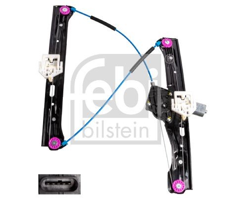 FEBI BILSTEIN Right Front, Operating Mode: Electric, with electric motor Window mechanism 176401 buy