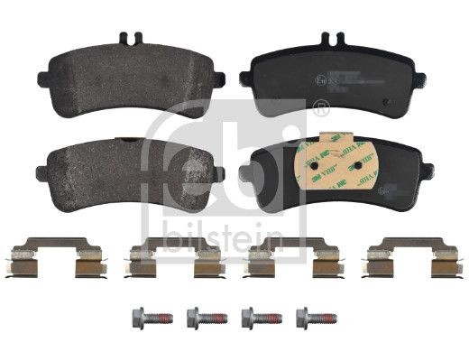 FEBI BILSTEIN 176871 Brake pad set Rear Axle, prepared for wear indicator, with attachment material