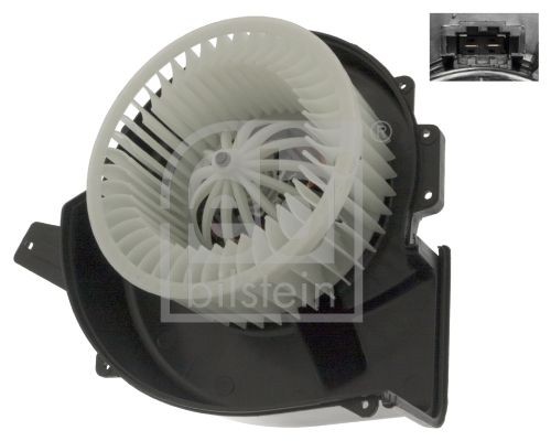Volkswagen TOURAN Fan blower motor 17402489 FEBI BILSTEIN 49830 online buy
