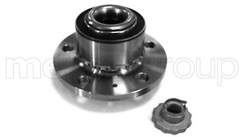 Volkswagen POLO Wheel bearing 17404447 METELLI 19-1587 online buy