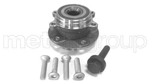 VW Caddy Alltrack Kombi Bearings parts - Wheel bearing kit METELLI 19-2317