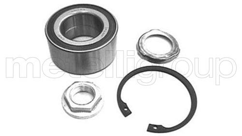 BMW 1 Series Wheel hub bearing kit 17404616 METELLI 19-2503 online buy