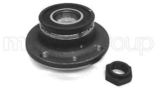 Great value for money - METELLI Wheel bearing kit 19-2536