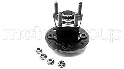Great value for money - METELLI Wheel bearing kit 19-2587