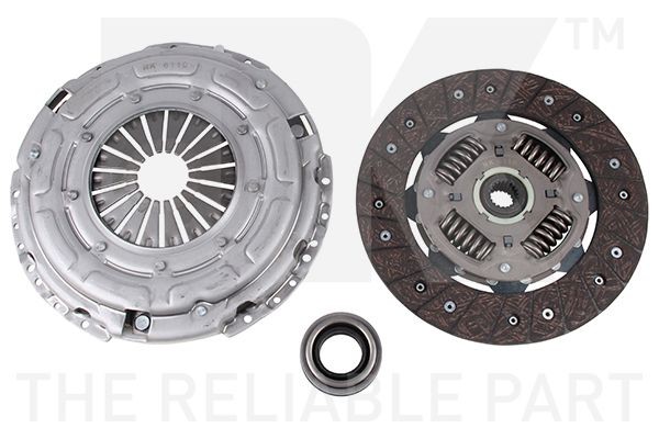 NK 133503 Clutch kit with bearing(s), 240mm