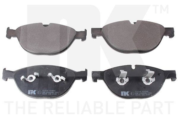 NK excl. wear warning contact Height 1: 79,2mm, Height 2: 79mm, Width 1: 193mm, Width 2 [mm]: 193mm, Thickness 1: 17,3mm, Thickness 2: 18,1mm Brake pads 221219 buy